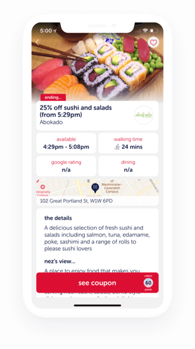 React Native App For Food Deals
